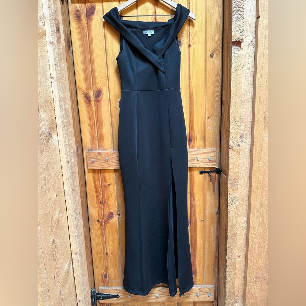 Showpo black formal / cocktail dress.